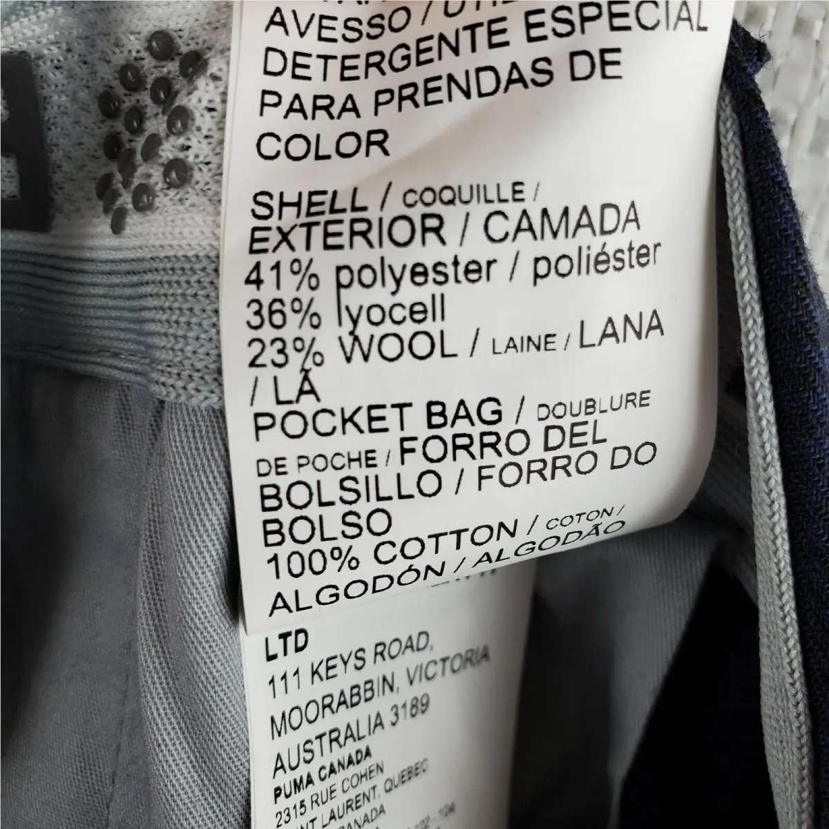 Puma clothing - Puma Antrim Pants - Antrim Pants - Blue, Manufacturer: Peacoat Blue 10