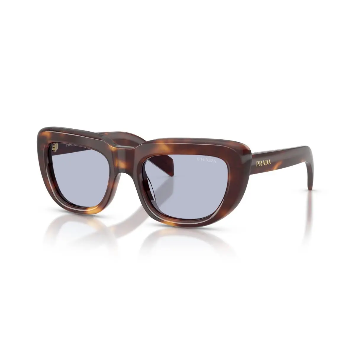 D07S Sunglasses 15W30X Tortoise by Prada