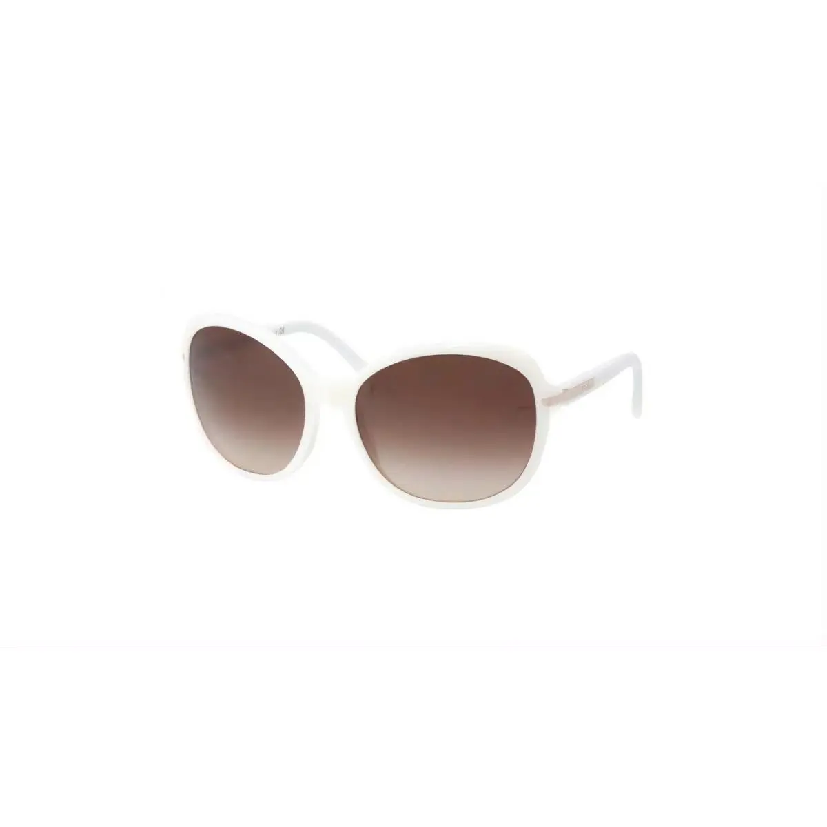 Sunglasses PR04NSA 7S36S1 61mm Ivory / Brown Gradient Lens by Prada