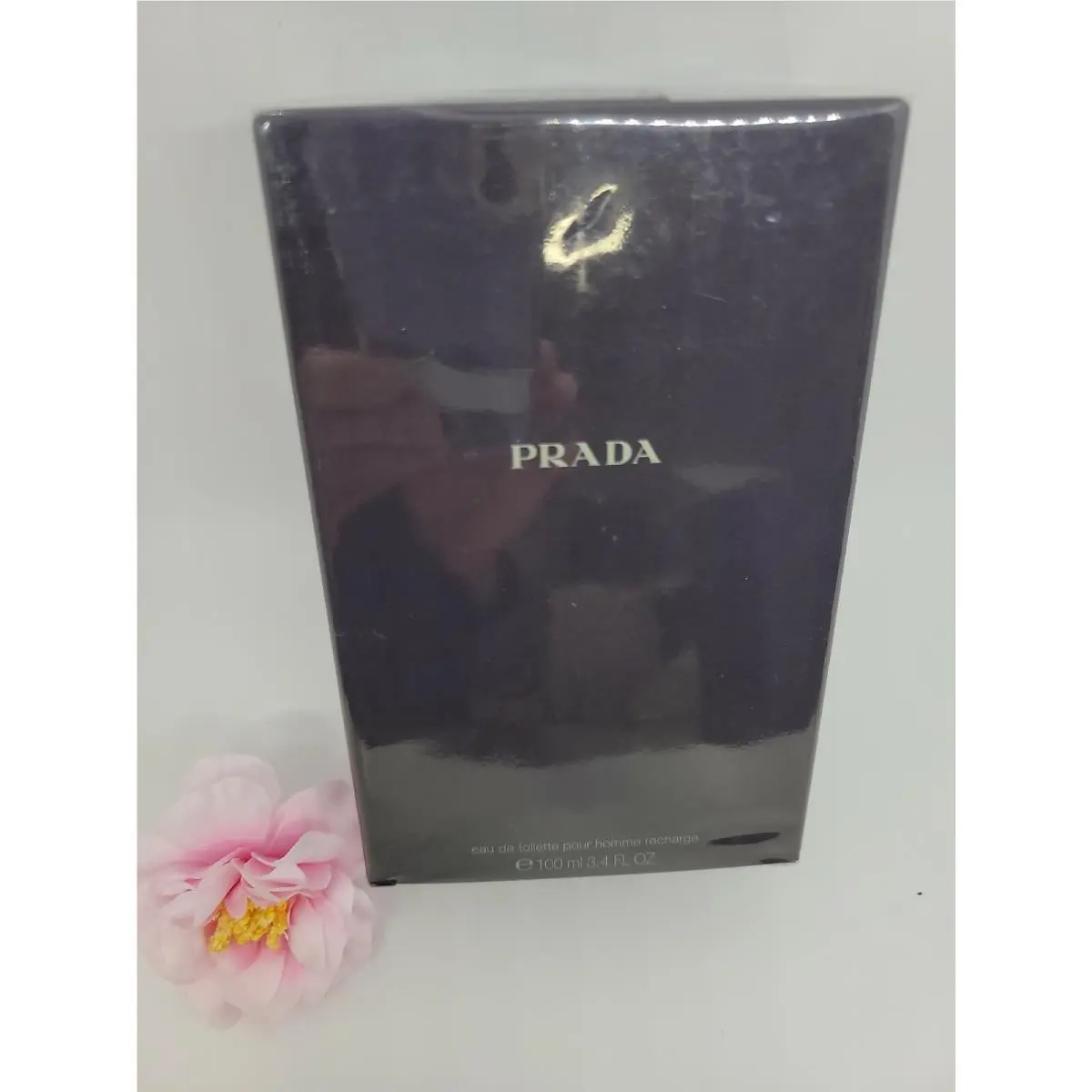 Prada Eau de Toilette Pour Homme Rechargable Spray 3.4 Fl.oz. Old Fomula