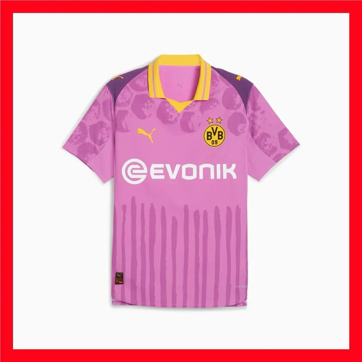 Puma Kidsuper X Borussia Dortmund Collared Jersey Mens Medium