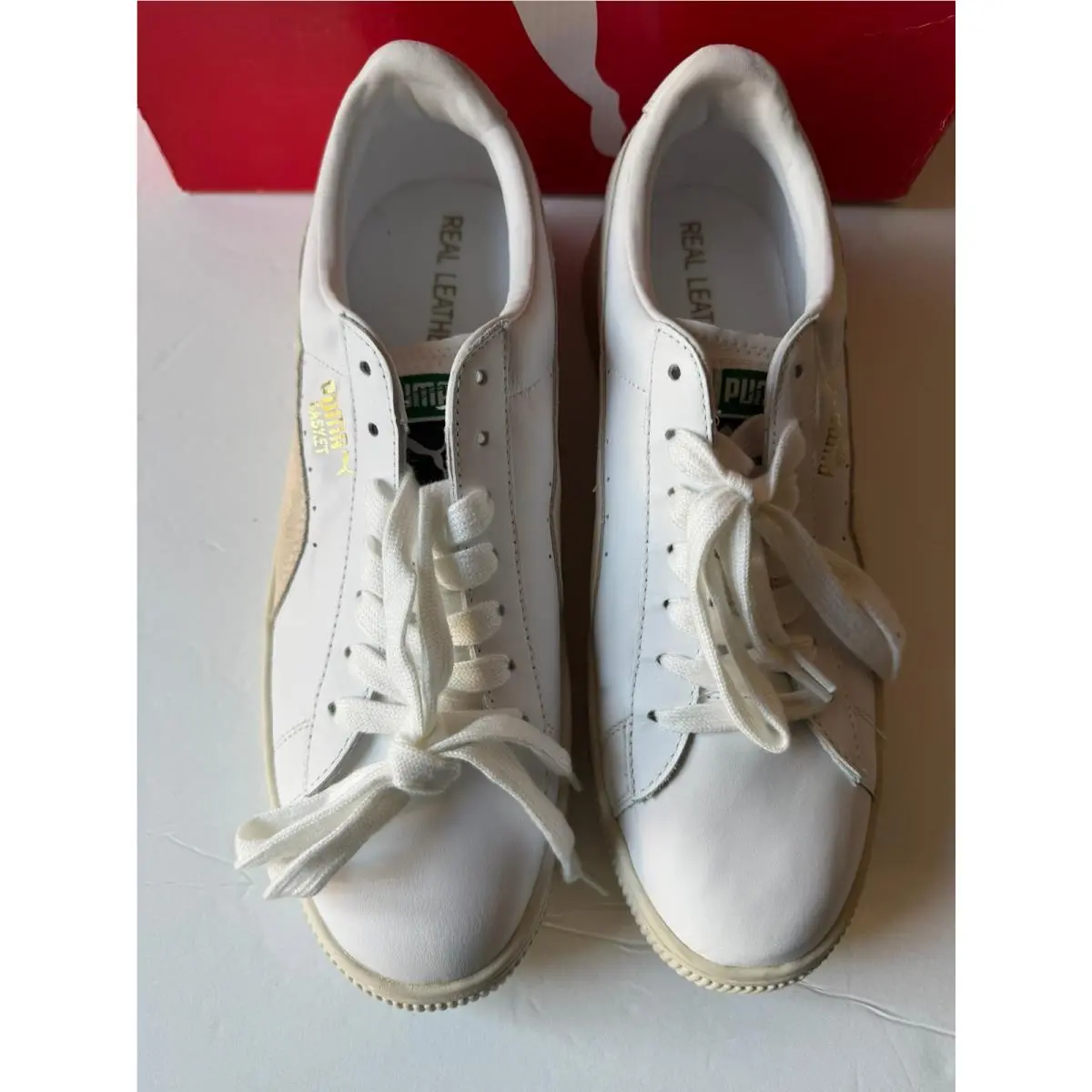 Puma shoes - PUMA Basket - Basket - White (UPC: 883376454734) 0