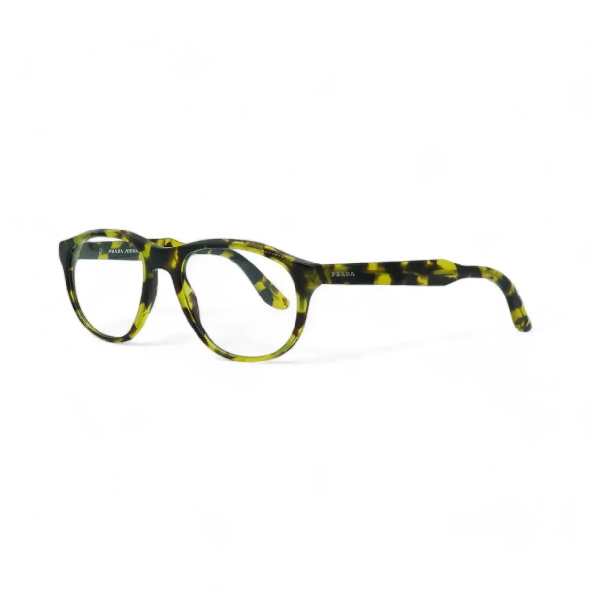 PR 12SV Eyeglasses UBL1O1 Yellow Havana 52-18-140 by Prada
