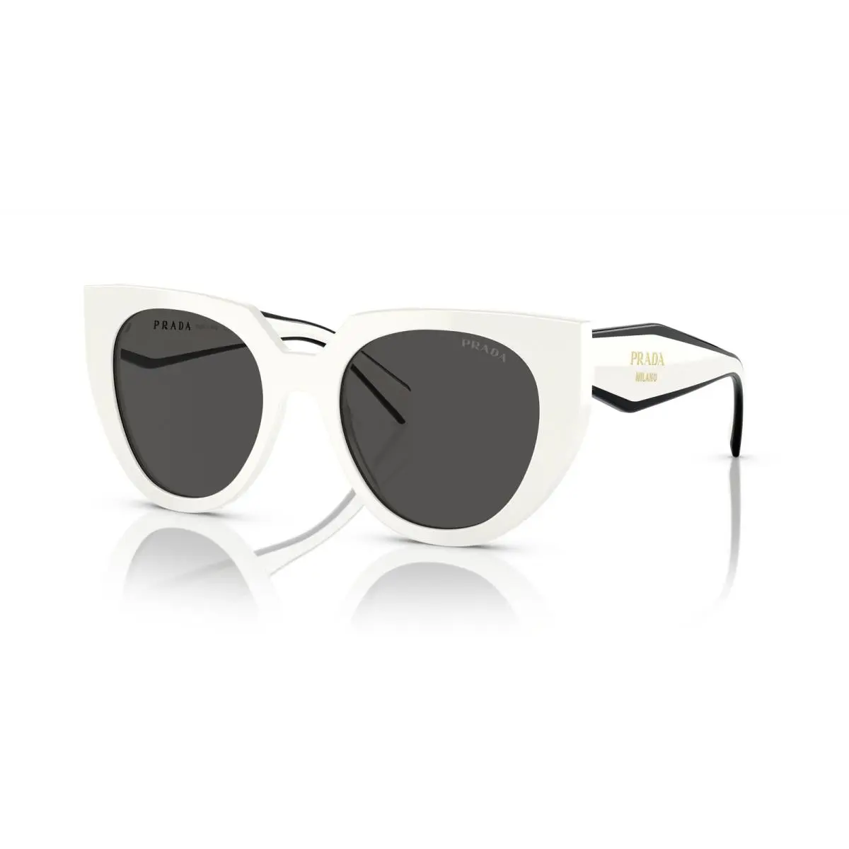 Prada 14WSF Sunglasses 1425S0 White