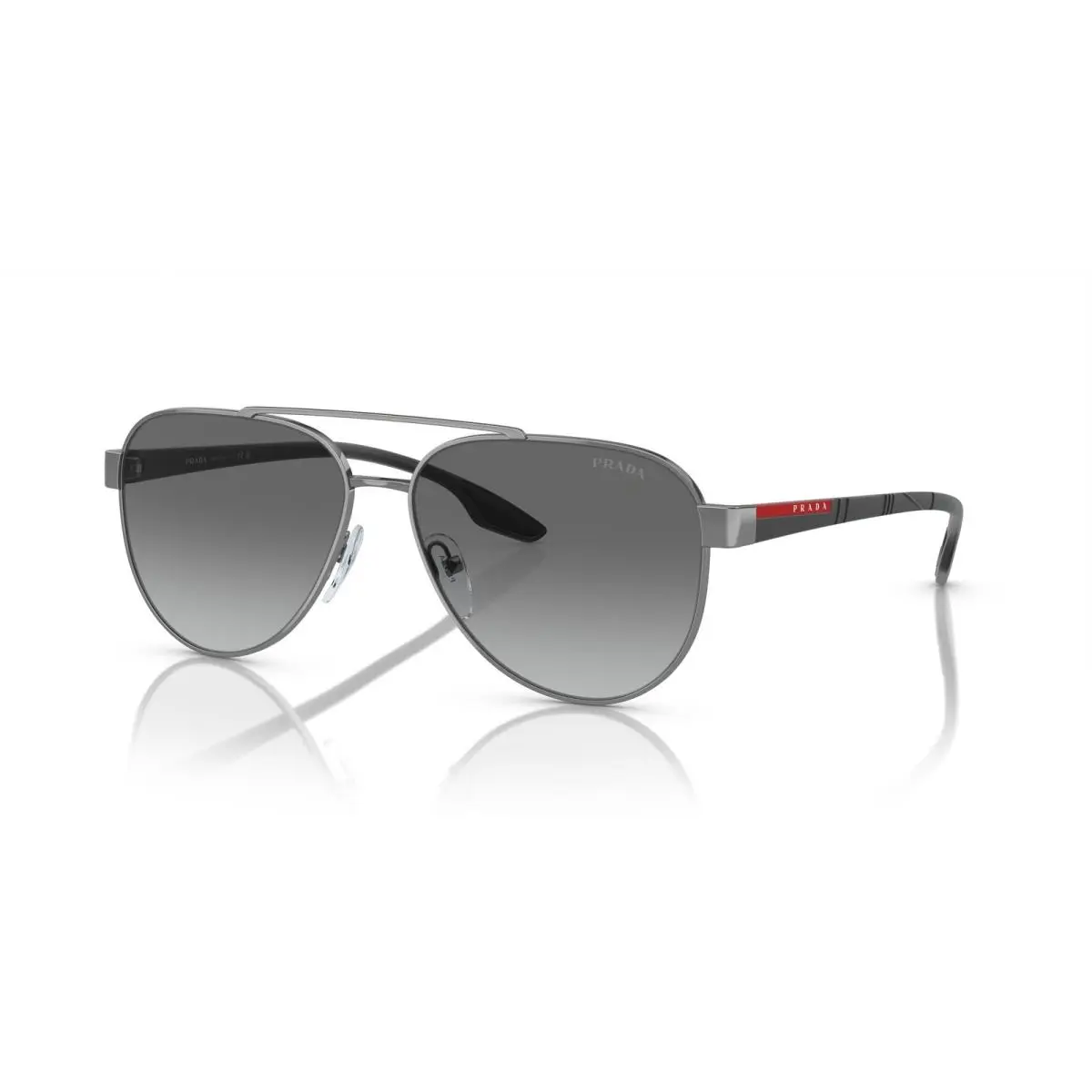 Prada Linea Rossa 54TS Sunglasses 5AV3M1 Gunmetal