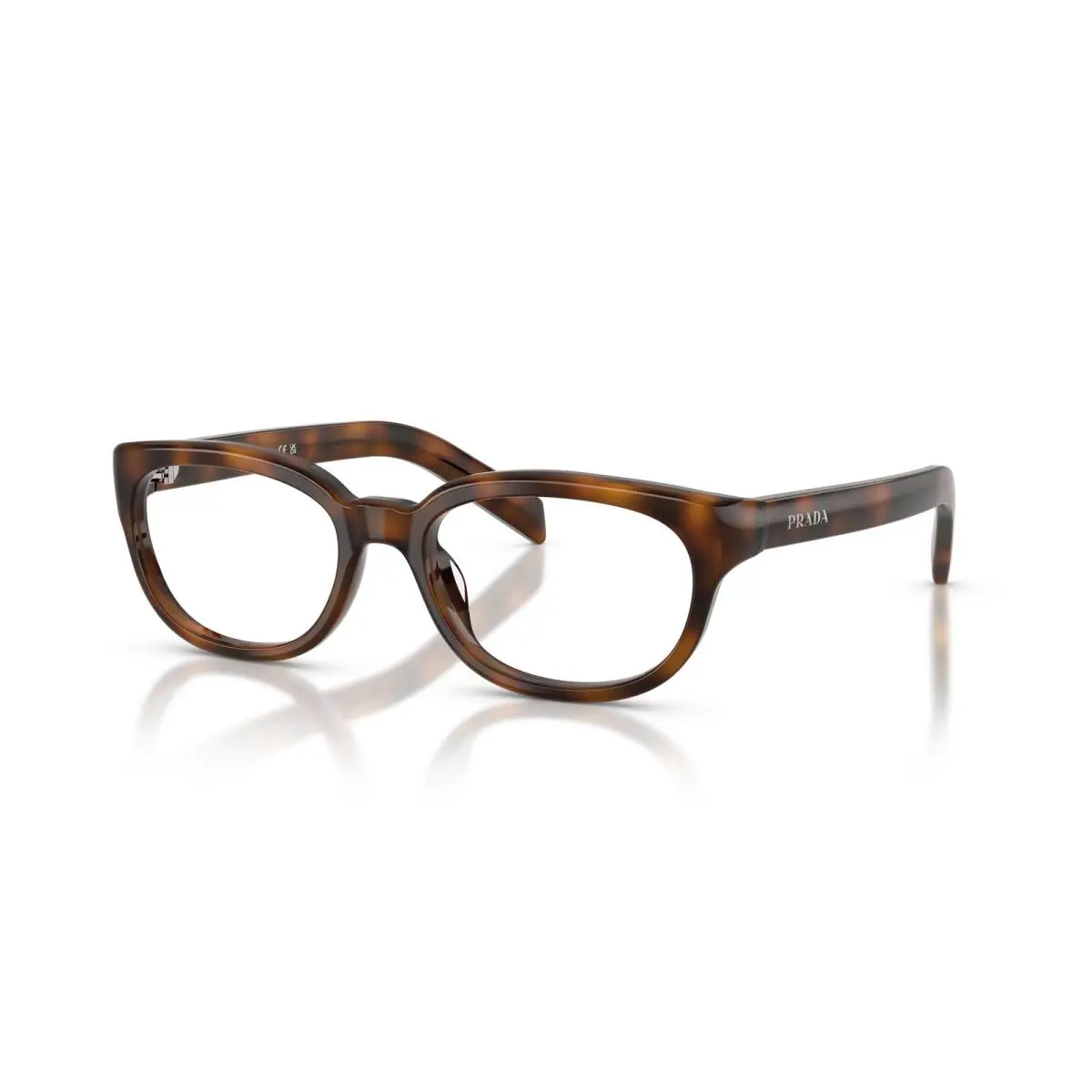 D03VU Eyeglasses 20D1O1 Tortoise by Prada