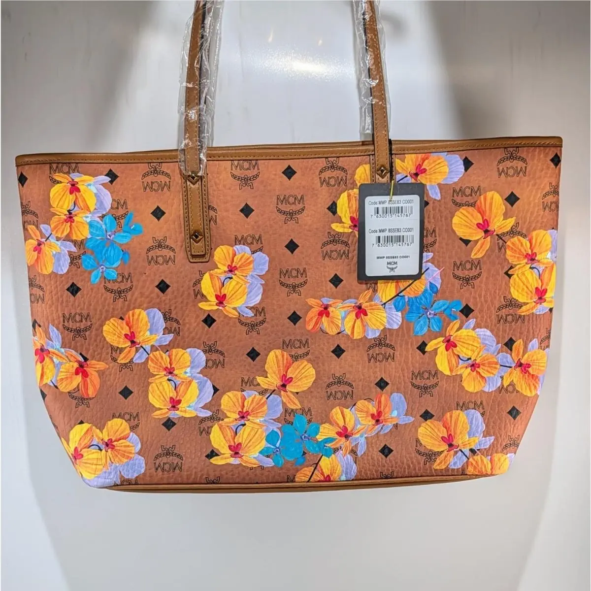 Mcm Visetos Floral Tote by MCM