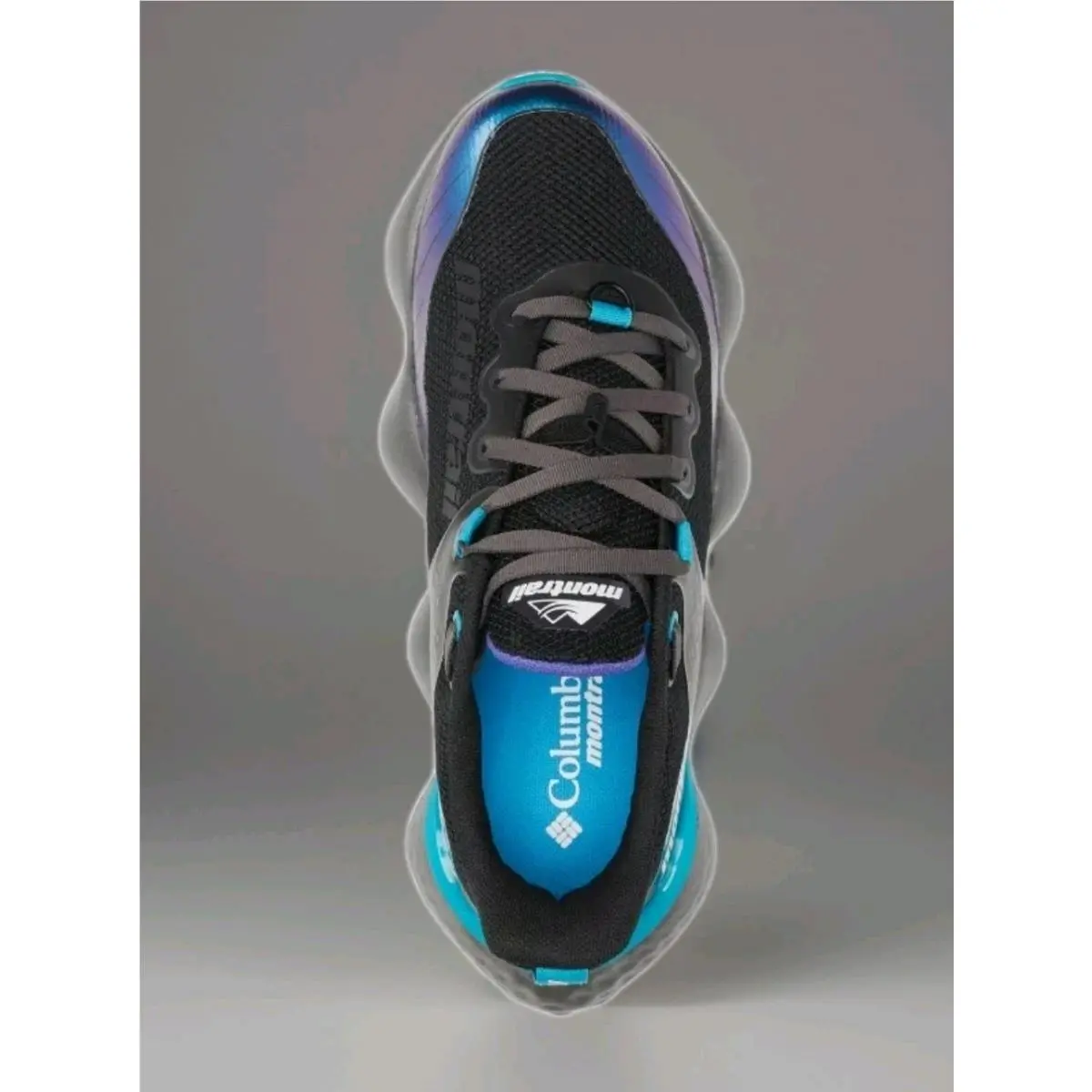 Columbia shoes - Columbia Men`s Trinity MX Running Shoes - Trail Runner - Black Blue 8