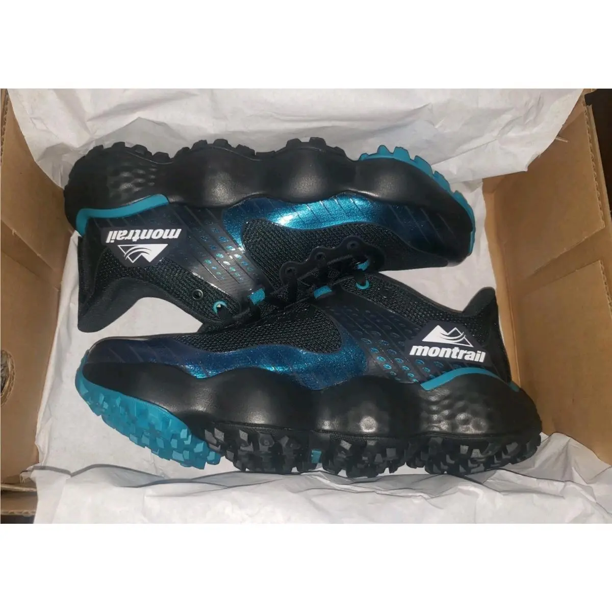 Columbia shoes - Columbia Men`s Trinity MX Running Shoes - Trail Runner - Black Blue 10