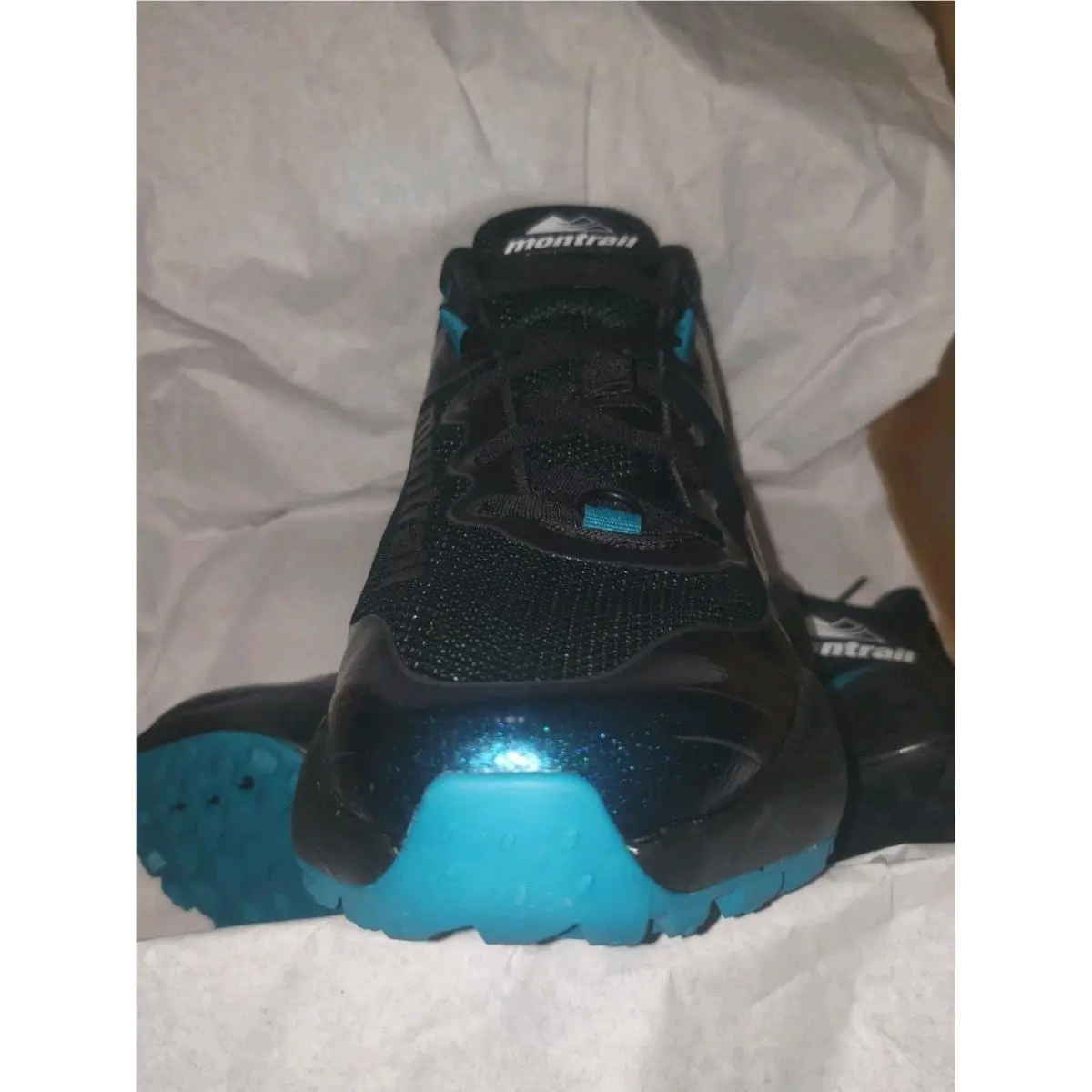 Columbia shoes - Columbia Men`s Trinity MX Running Shoes - Trail Runner - Black Blue 13