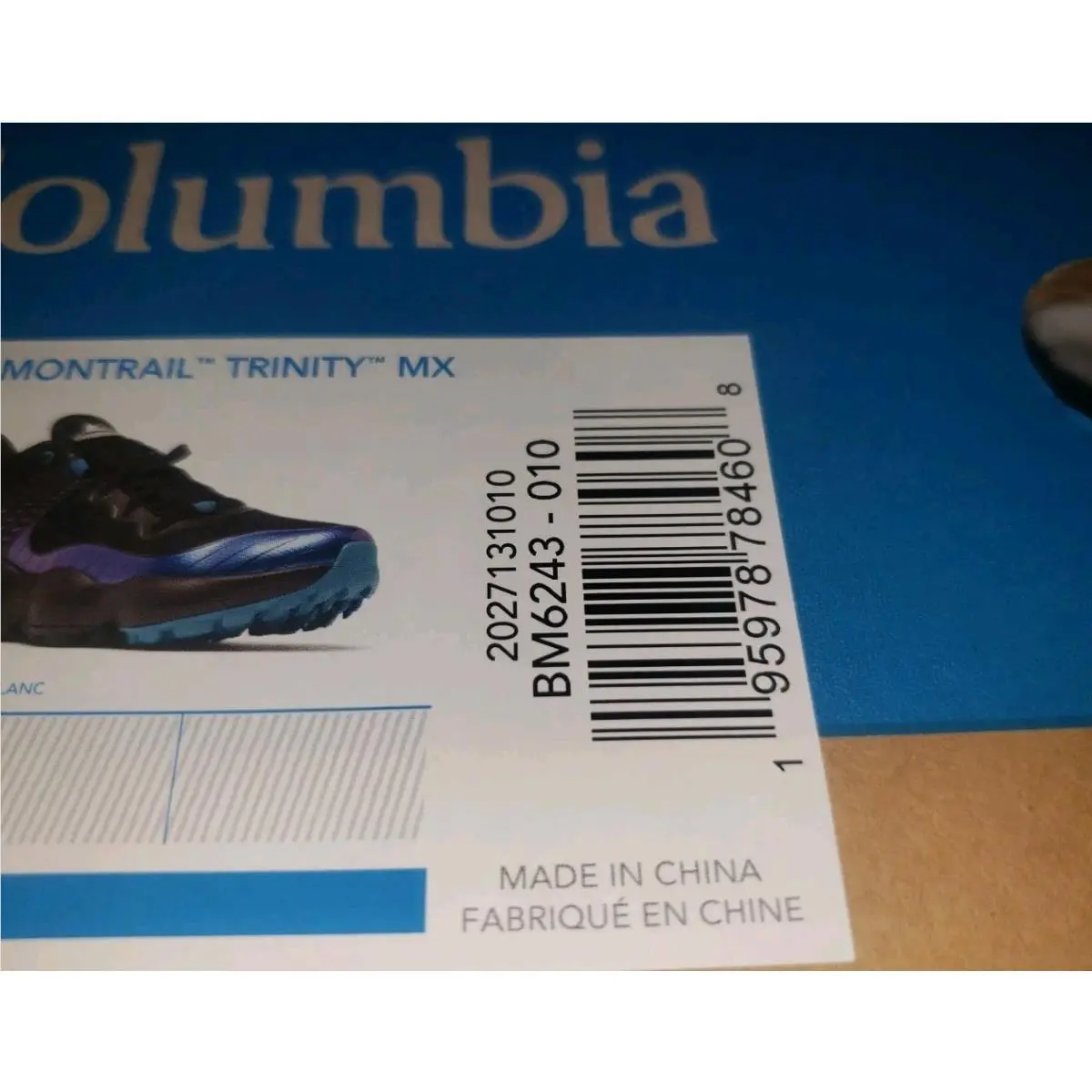 Columbia shoes - Columbia Men`s Trinity MX Running Shoes - Trail Runner - Black Blue 17