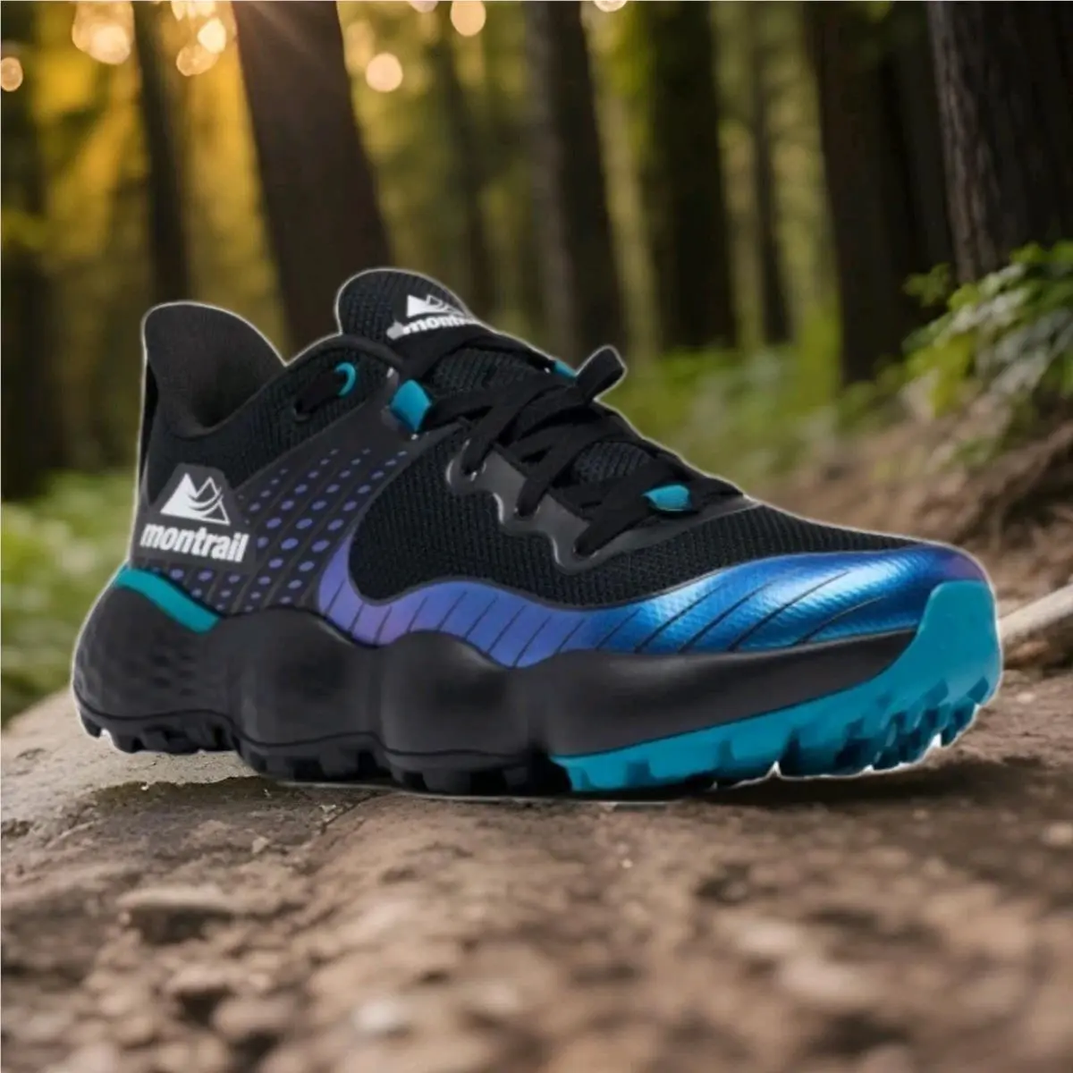 Columbia shoes - Columbia Men`s Trinity MX Running Shoes - Trail Runner - Black Blue 0