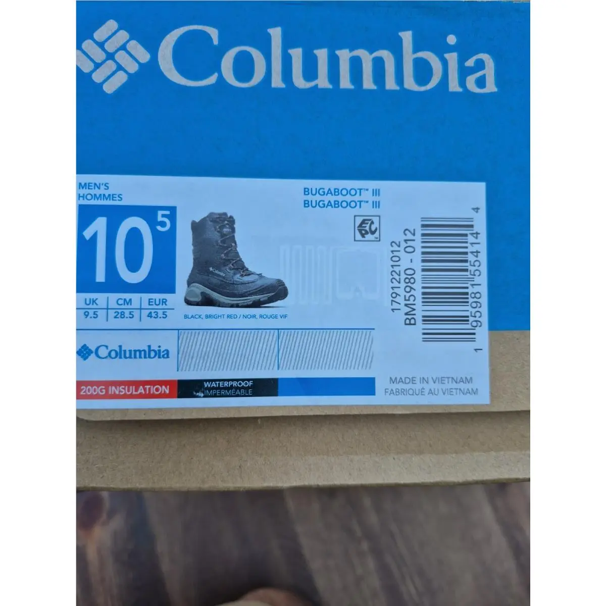 Columbia shoes - Columbia Bugaboot III - Bugaboot III - Black 5
