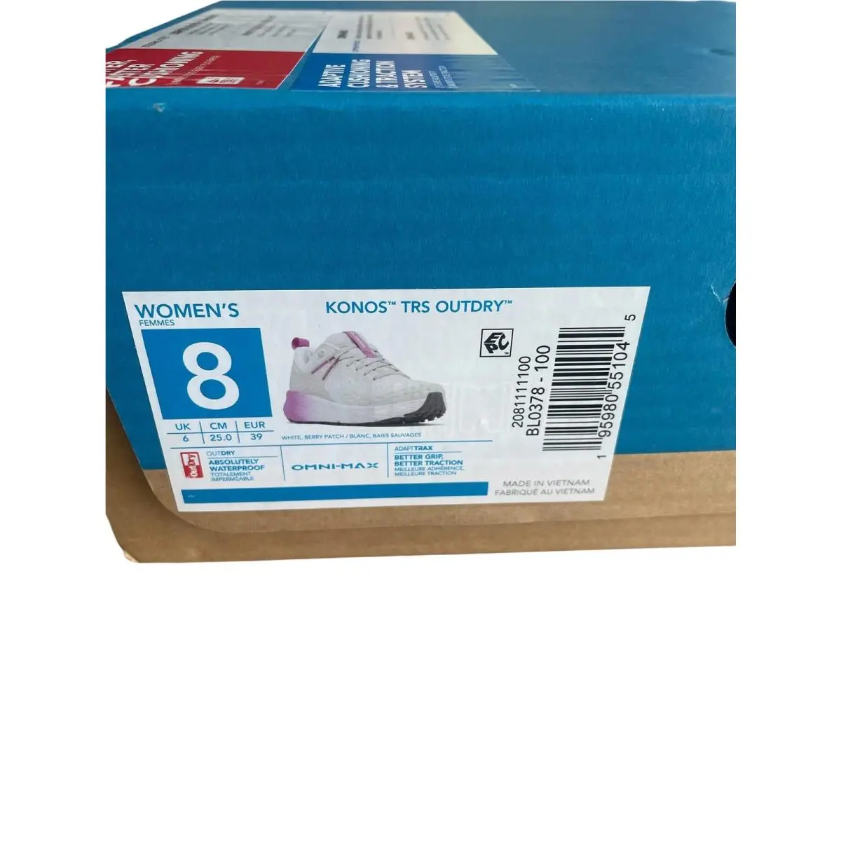 Columbia shoes - Konos TRS OutDry - Konos TRS OutDry - BL0378-100 - White (UPC: 195980551045) 7