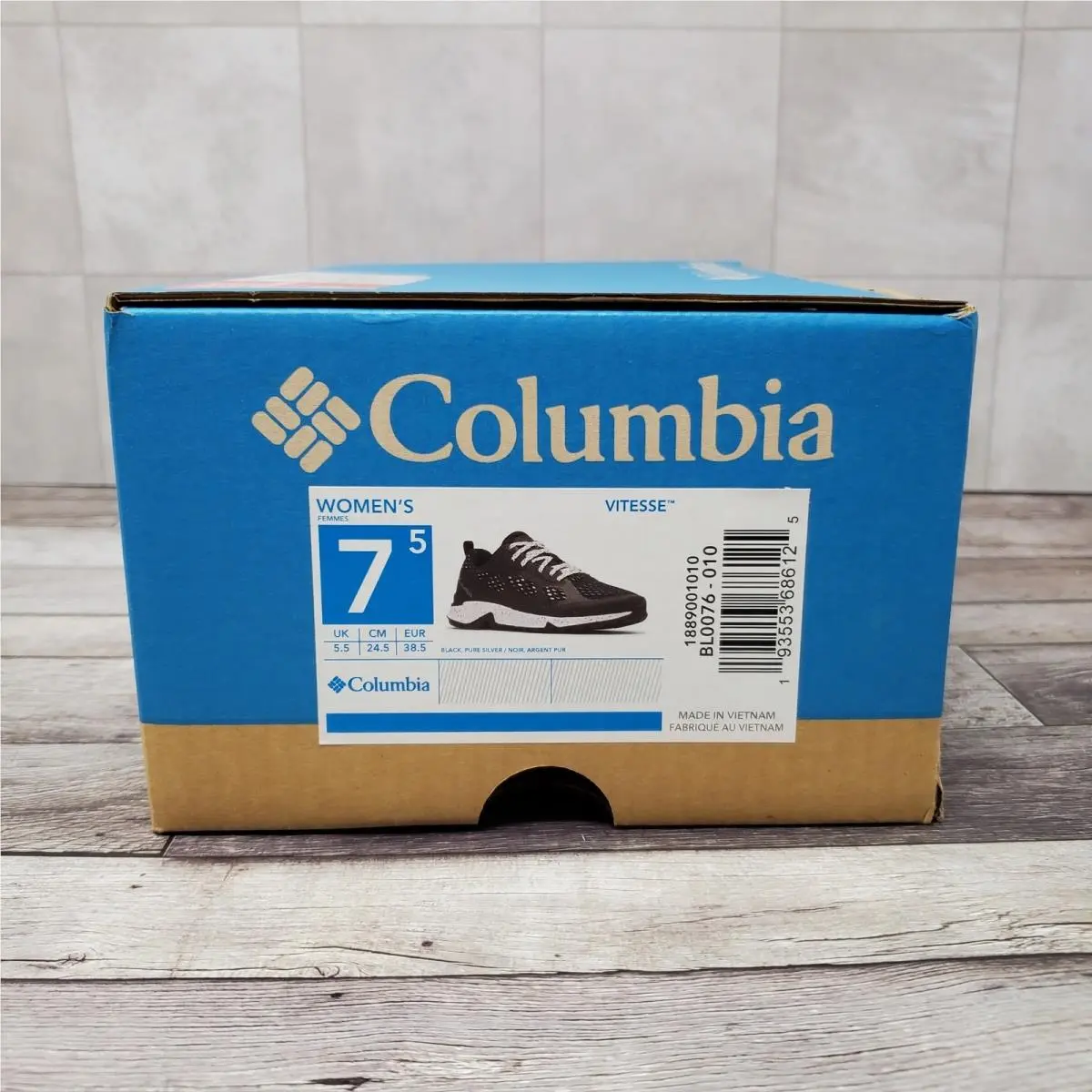 Columbia shoes - Columbia Vitesse - Vitesse - BL0076-010 - Black 8