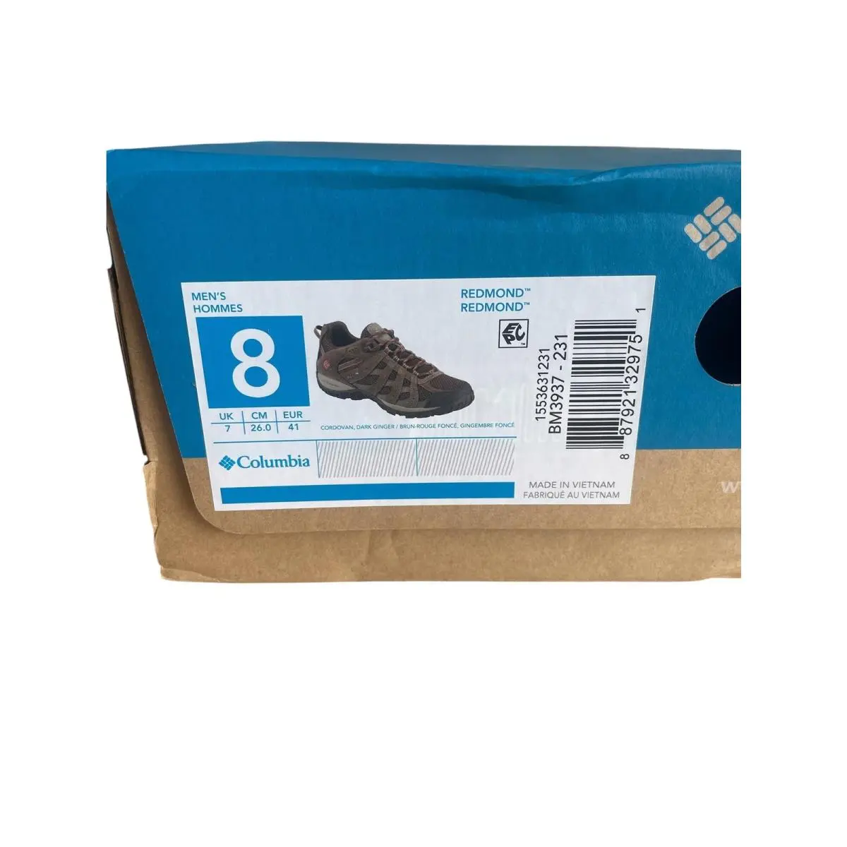 Columbia shoes - Redmond - Redmond - 1553631-231-8 Regular US - Brown (UPC: 887921329751) 7