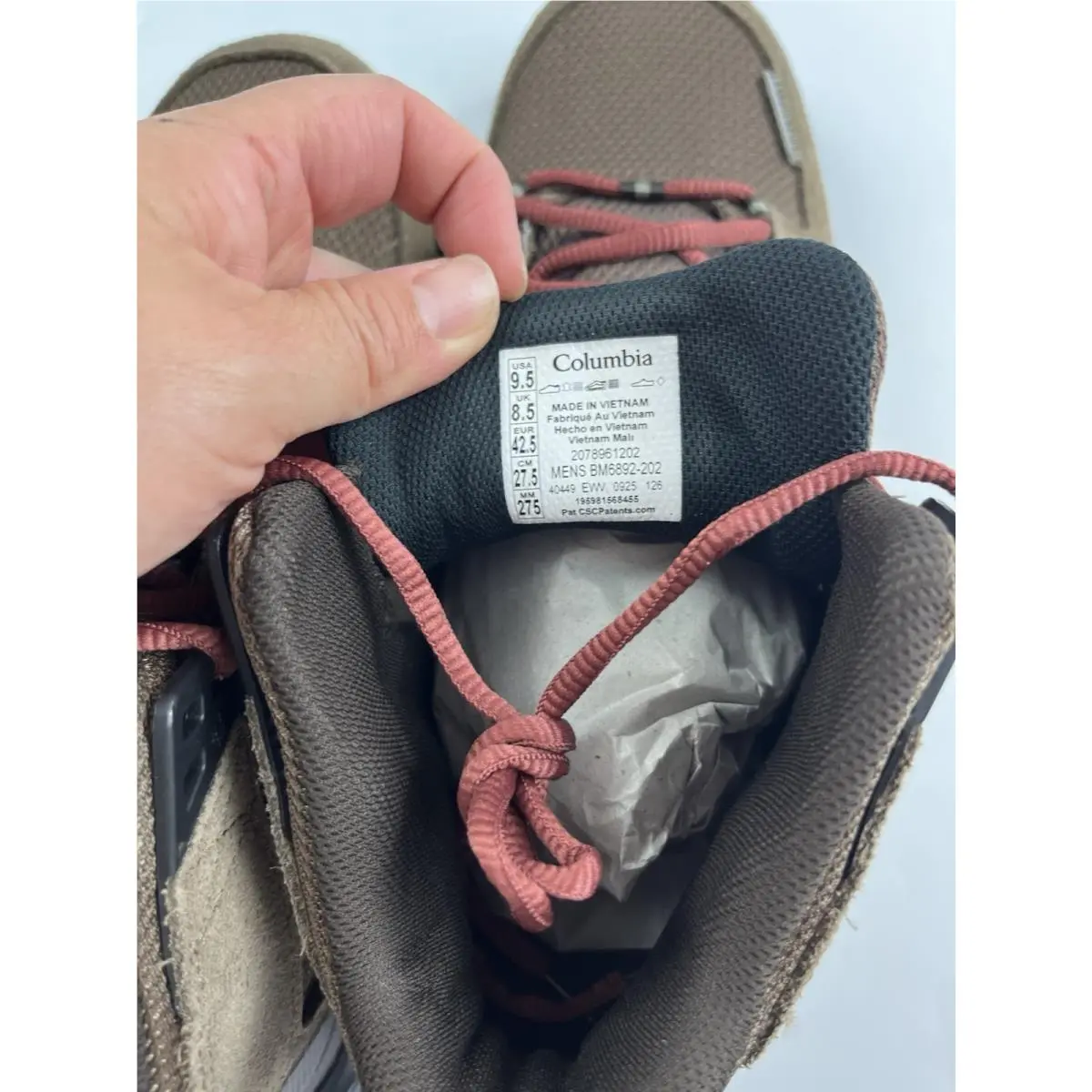 Columbia shoes - Columbia Benson - Benson - Brown 8