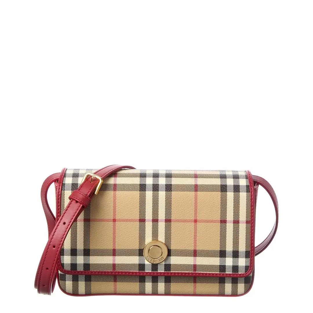 Burberry Hampshire Check Crossbody Women`s Brown