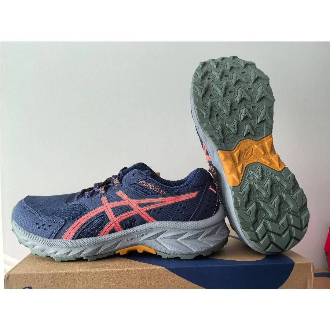 Womens Asics Venture 9 Trail Running Shoes Sneakers - 7.5 Wide