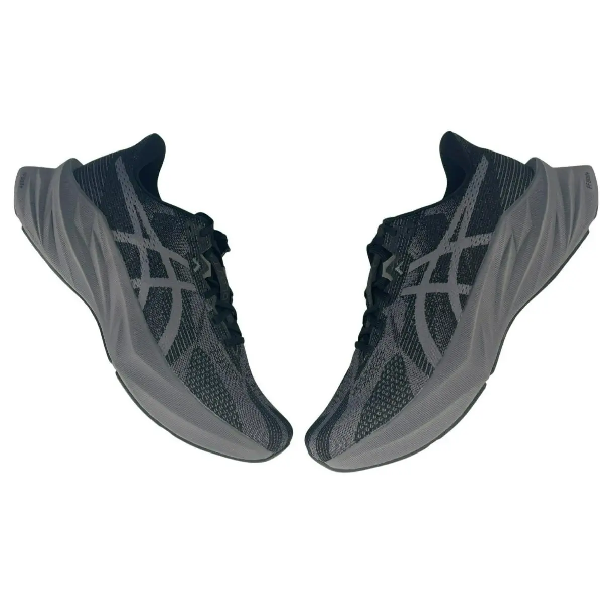 Asics Dynablast 5 Running Athletic Shoes Carbon/black Mesh Men`s Sz 9.5