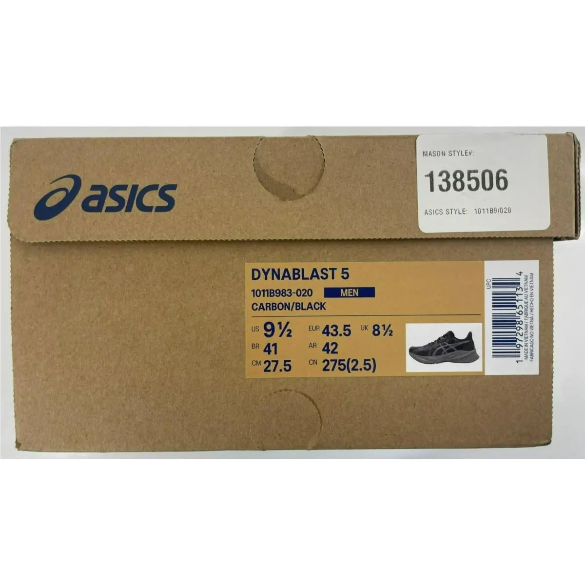 Asics shoes - ASICS Dynablast - Dynablast - 1011B983-020 - Black 7