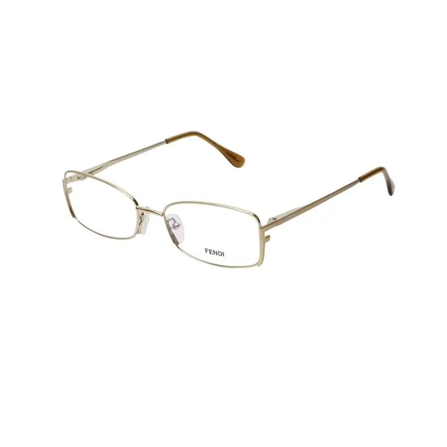 Fendi Unisex Gold Beige Eyeglasses F960 714