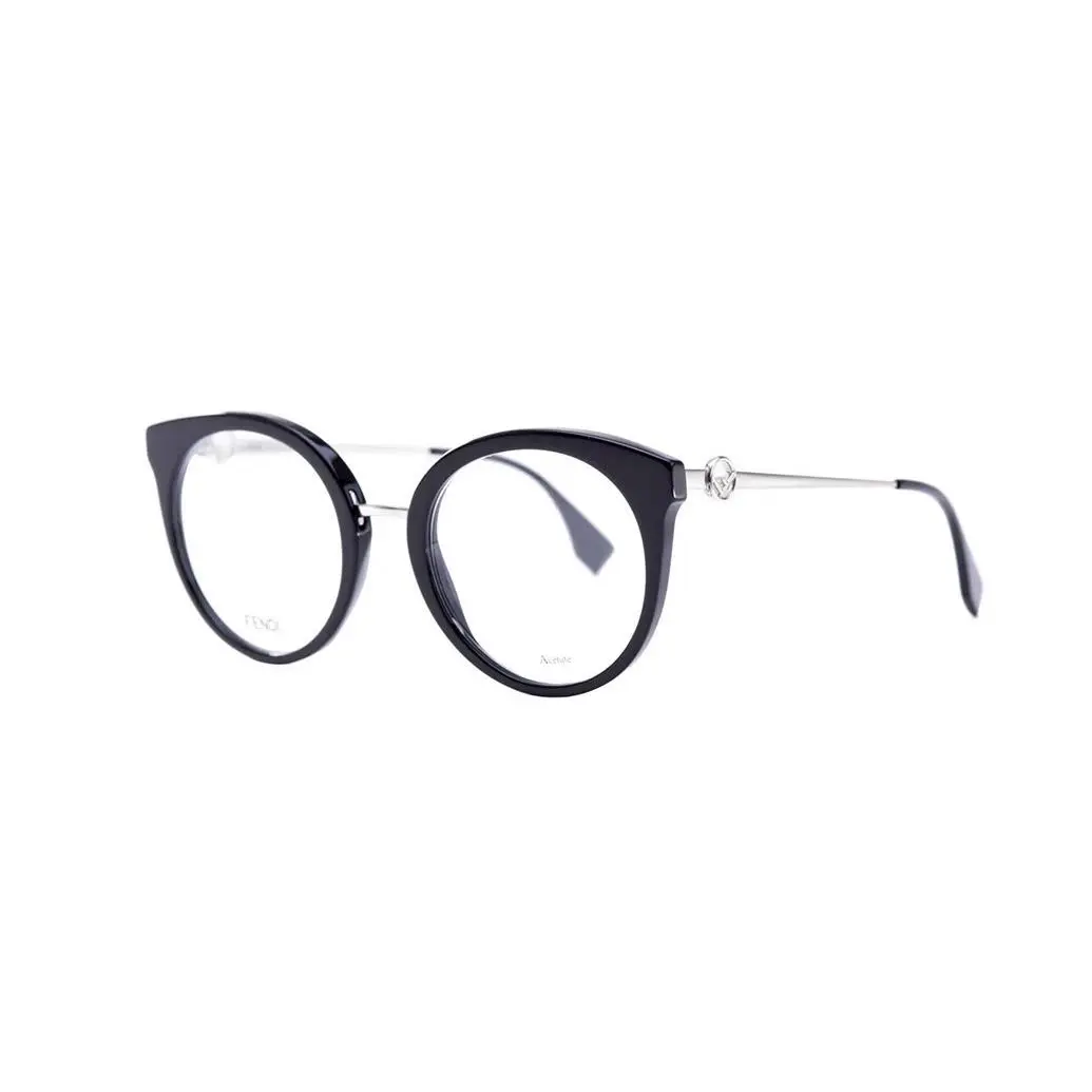 Unisex Black Eyeglasses FF0303 0807 by Fendi