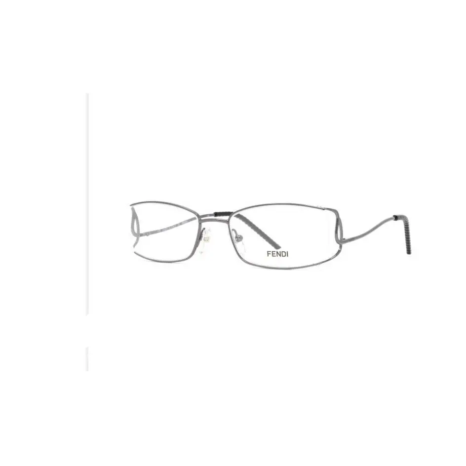 Fendi Women`s Eyeglasses Gunmetal Rectangle F903 035