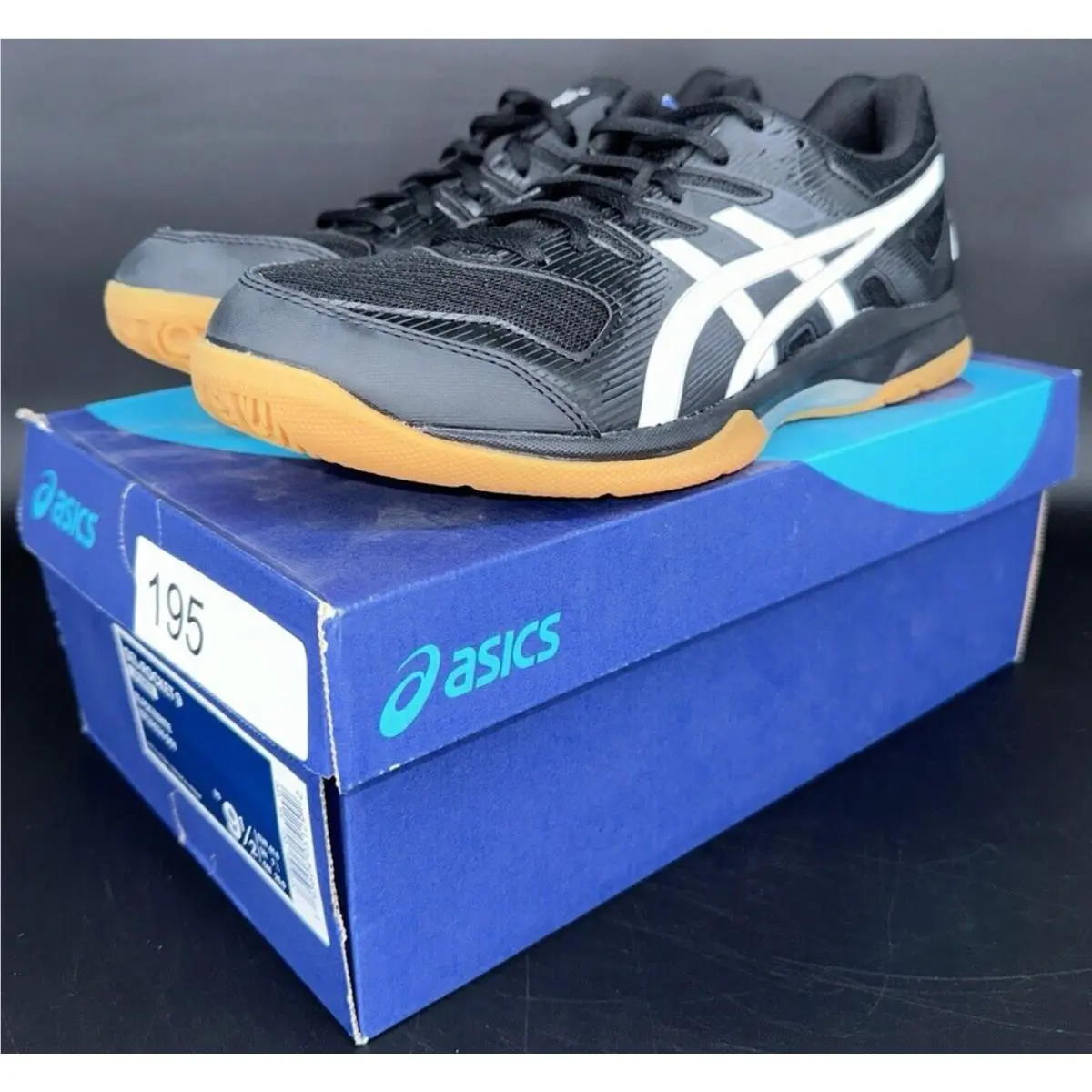 Asics Gel-rocket 9 Womens Volleyball Shoes Black White 1072A034-001 Size 9.5