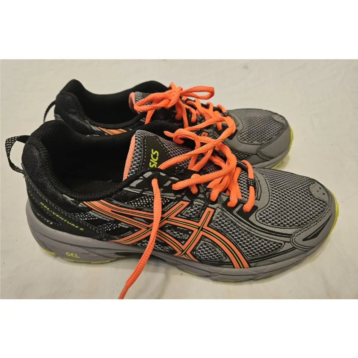 Asics shoes - ASICS GEL-Venture 6 - T7g6q-1606 - Gray (UPC: 889436988805) 0