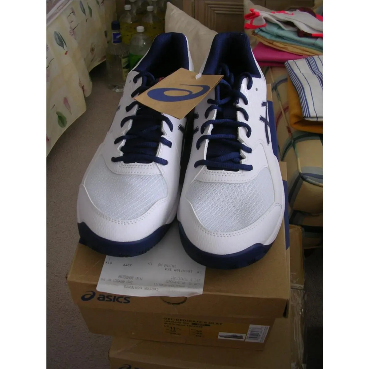 Asics Men`s Tennis Shoes Size 11 1/2 Never Been Worn