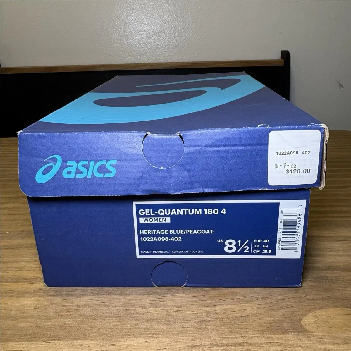 Asics shoes - ASICS Gel Quantum 180 - Gel Quantum - 1022A098-402 - Blue (UPC: 0191497994863) 0