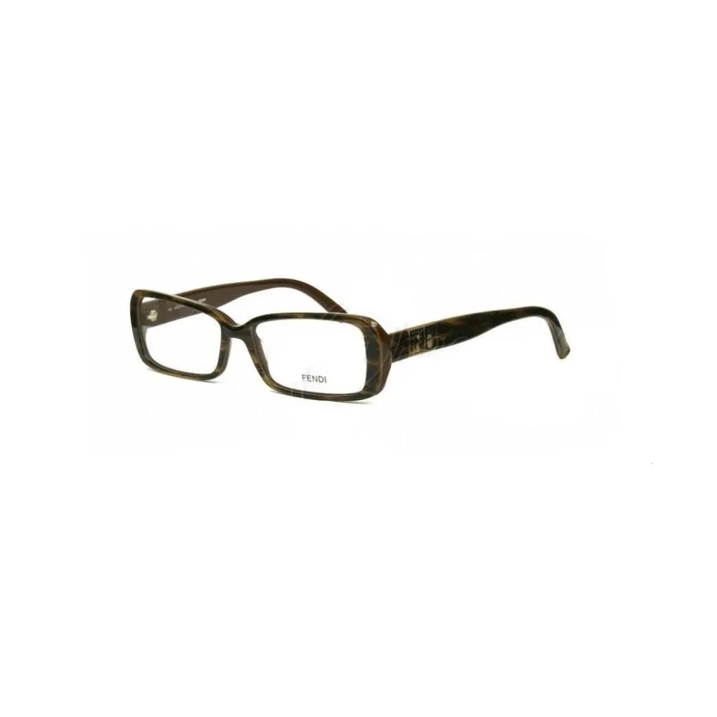 Fendi Unisex Brown Black Printed Eyeglasses F768 205