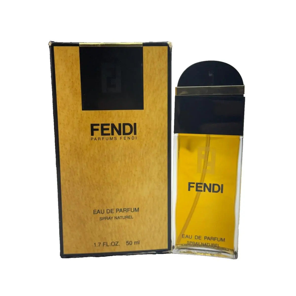 Vintage Fendi 1.7 fl.oz/50ML Edp Spray Bottle