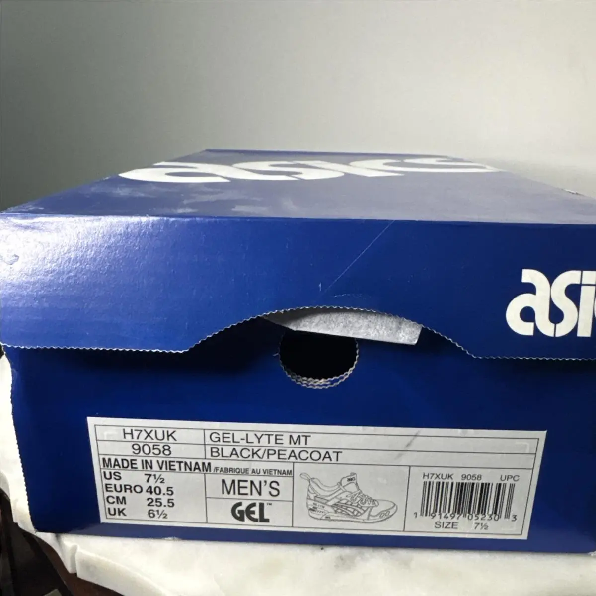 Asics shoes - ASICS GEL-Lyte - Black (UPC: 0191497052303) 14