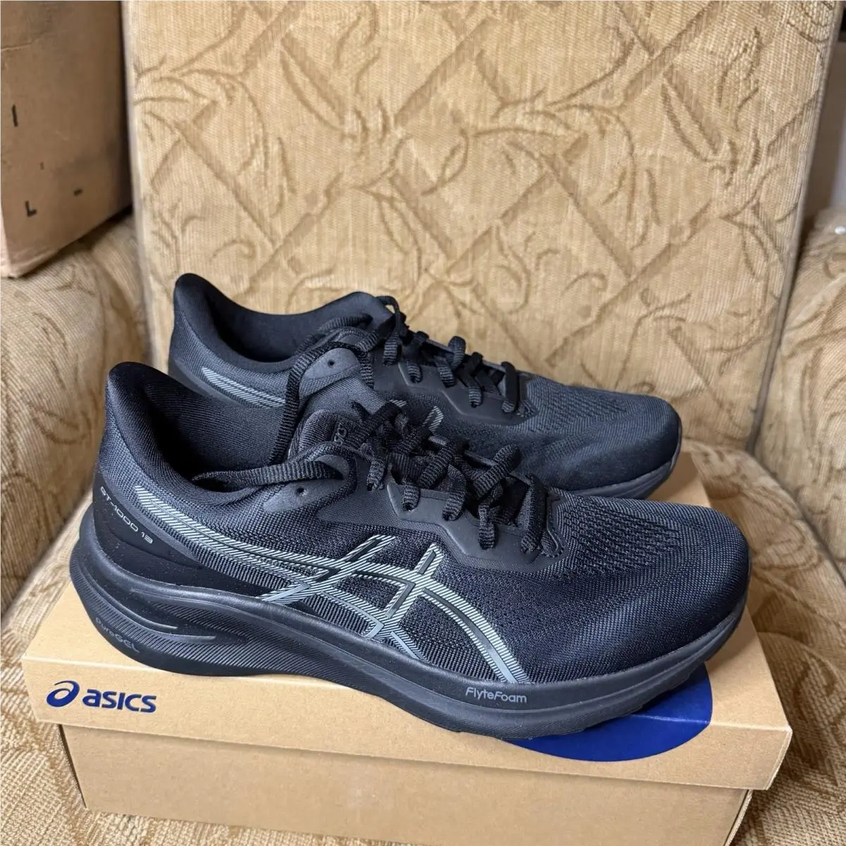 Asics shoes - Asics GT-1000 13 1011B858-004 - 1011B858-004 - Black (UPC: 0197298471589) 2