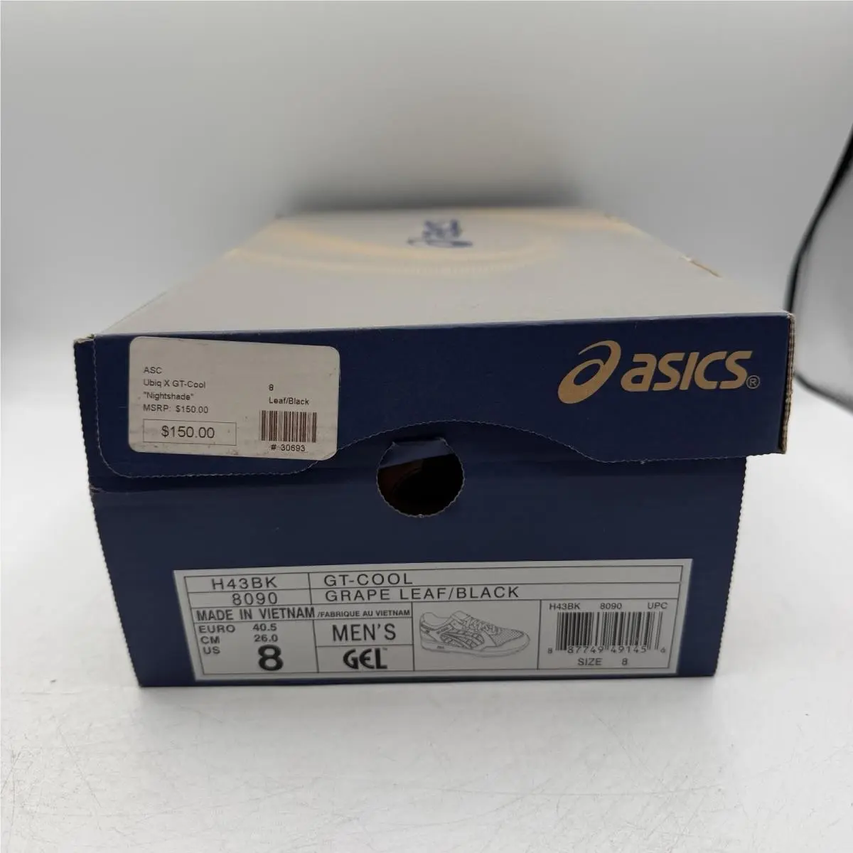 Asics shoes - ASICS x UBIQ GT-Cool Nightshade - H43BK-8090 - Multicolor (UPC: 887749491401) 9