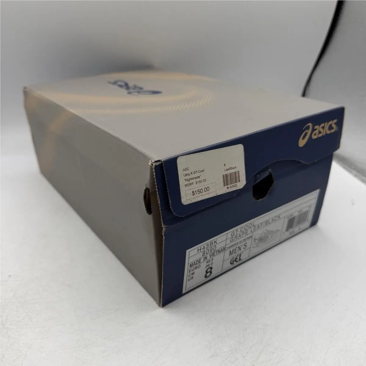Asics shoes - ASICS x UBIQ GT-Cool Nightshade - H43BK-8090 - Multicolor (UPC: 887749491401) 10