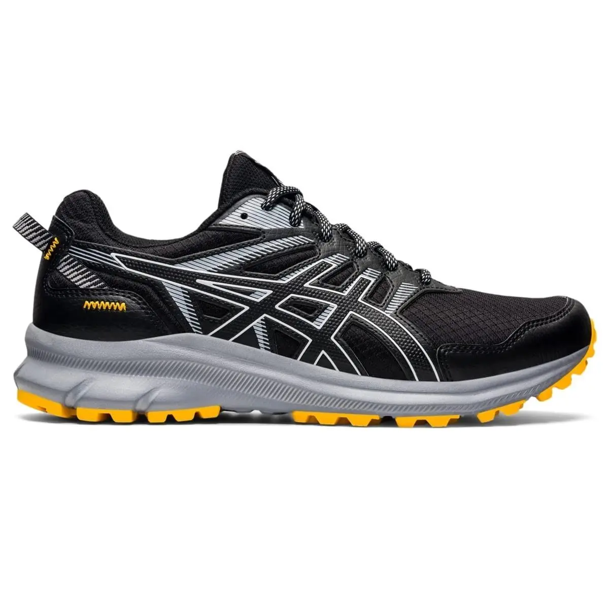 Asics Men`s Trail Scout 2 Trail Shoes 12.5 US Black/ White Rare Color