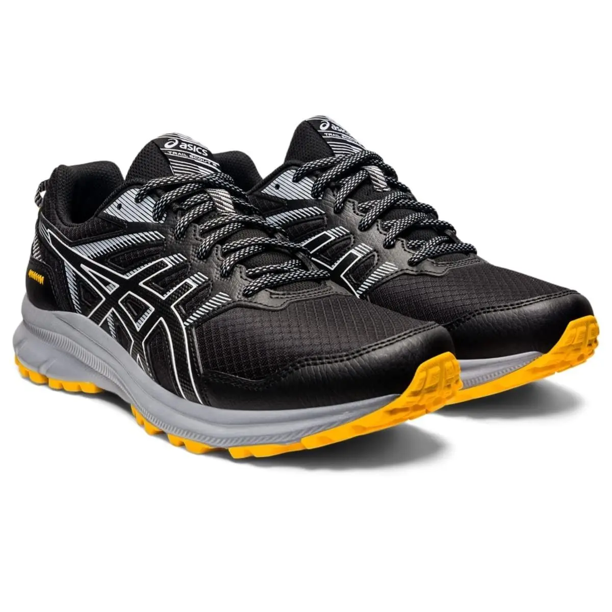 Asics shoes - ASICS Trail Scout 2 - Trail Scout - 1011B181001 - Black/ White 1
