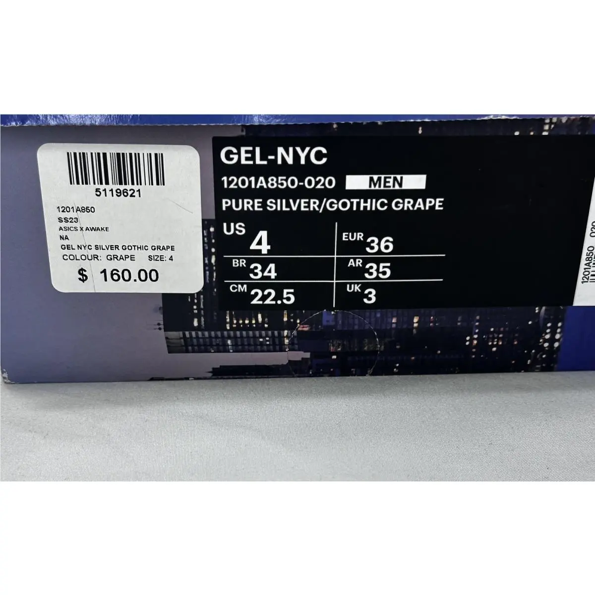 Asics shoes - Asics Awake Gel-NYC - Awake - 1201A850-020 - Purple 6