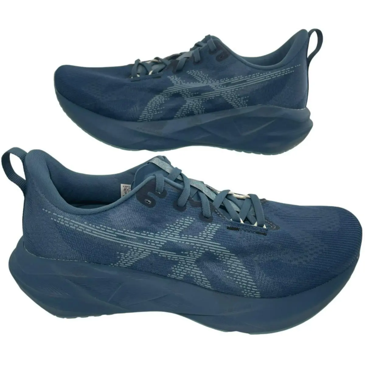 Asics Novablast 5 Running Shoes Athletic Winter Sea/stillwater Men`s Size 10