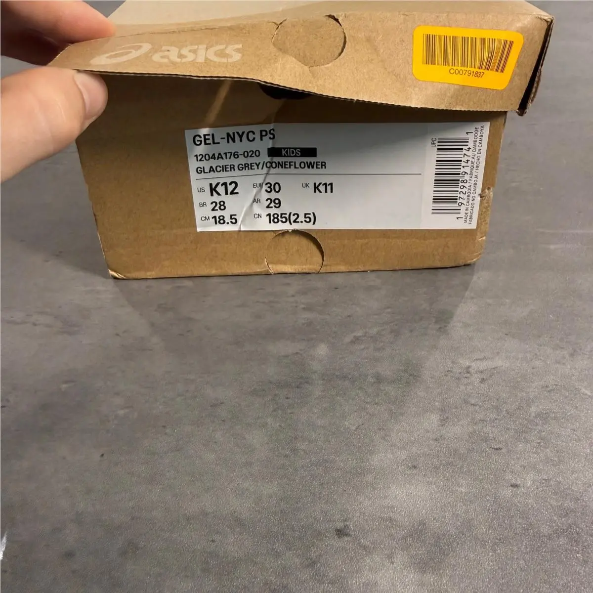 Asics shoes - ASICS GEL-NYC - Gray 5
