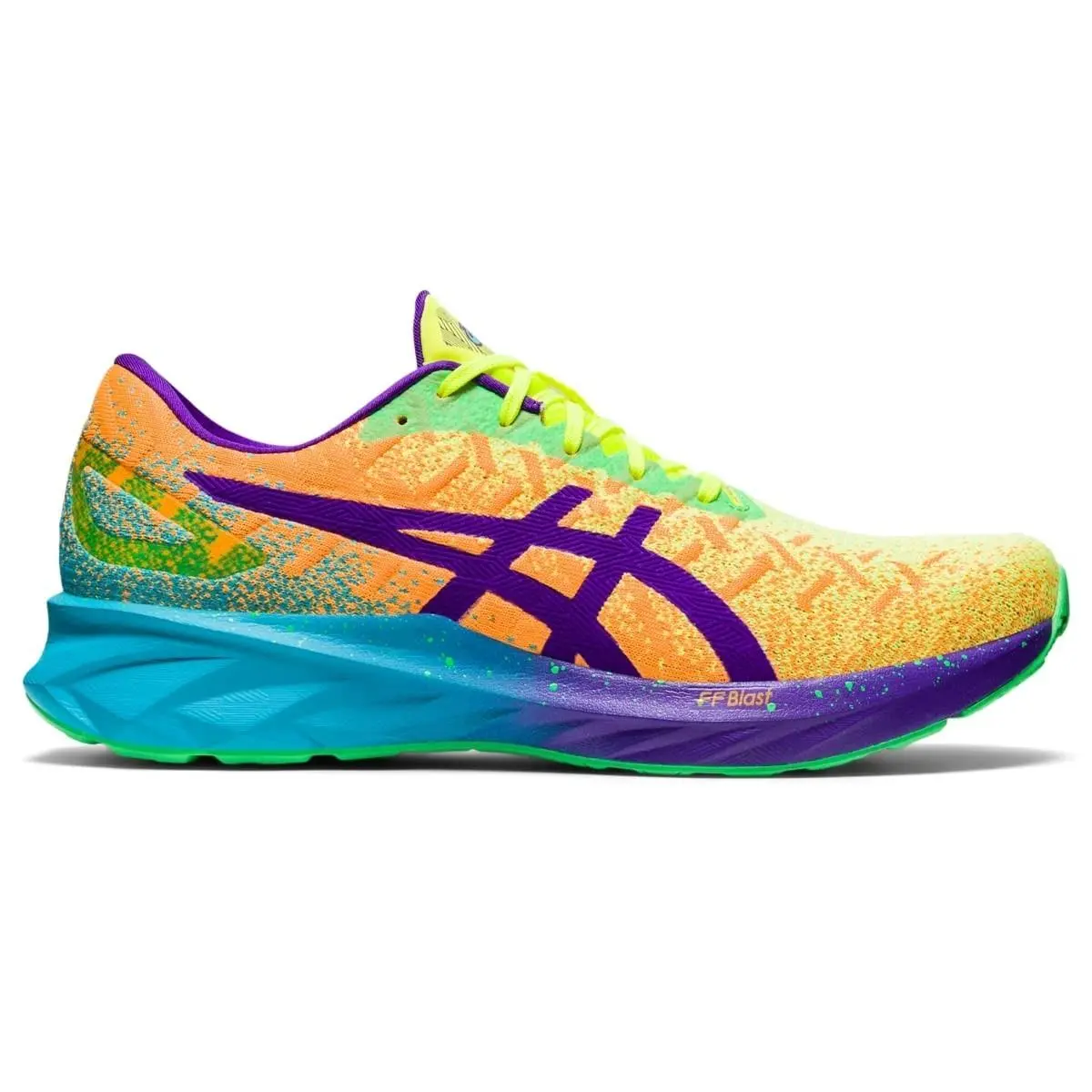 Asics Men`s Dynablast Running Shoes 13 US Orange Pop/royal Azel Very Rare