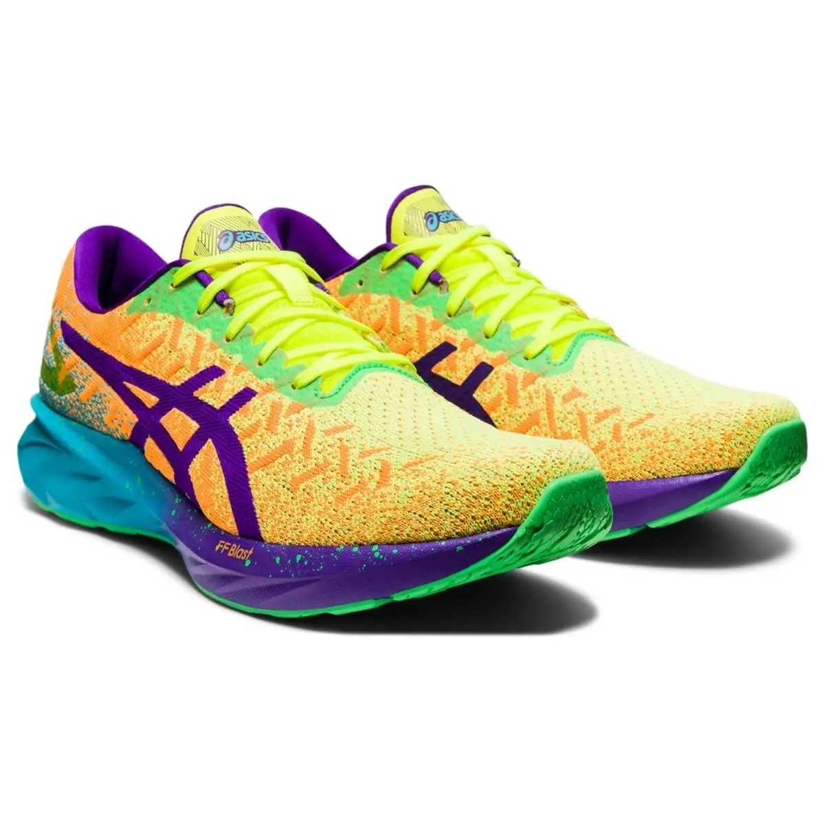 Asics shoes - ASICS Dynablast - Dynablast - Orange Pop/Royal Azel 1