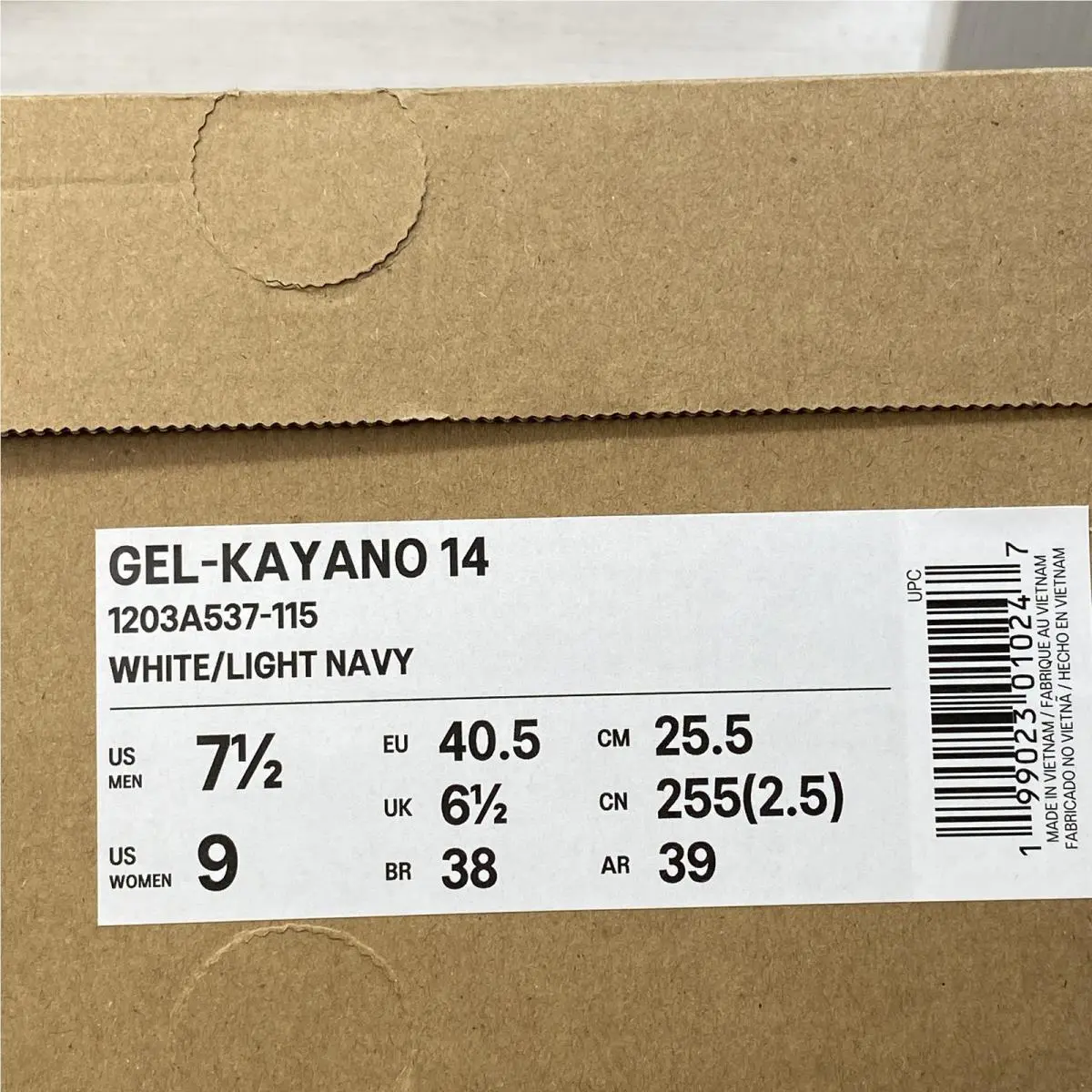 Asics shoes - White (UPC: 199023010247) 9