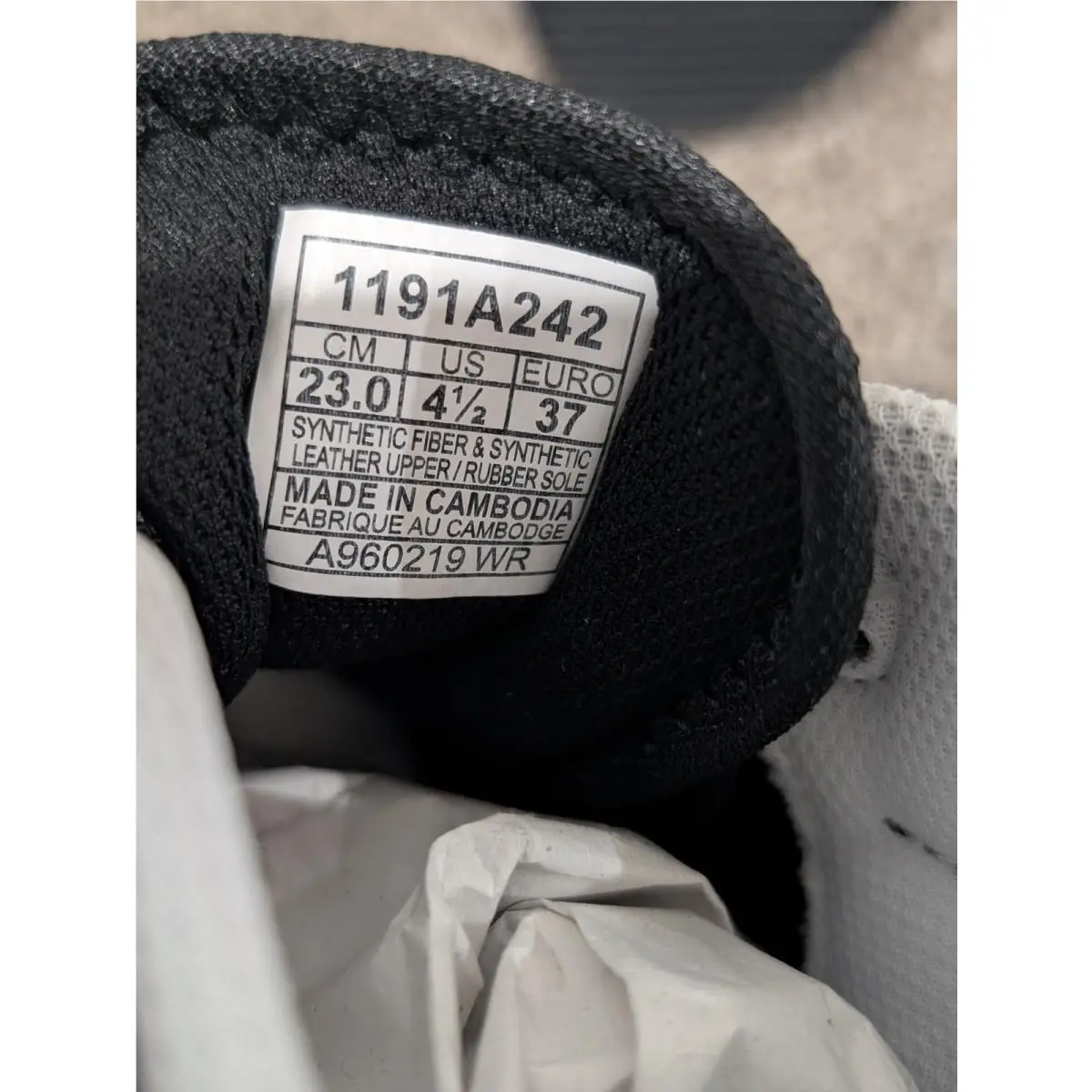 Asics shoes - Asics Tiger	Gelsaga Sou - Sou - 1191A242-001 - Black 5