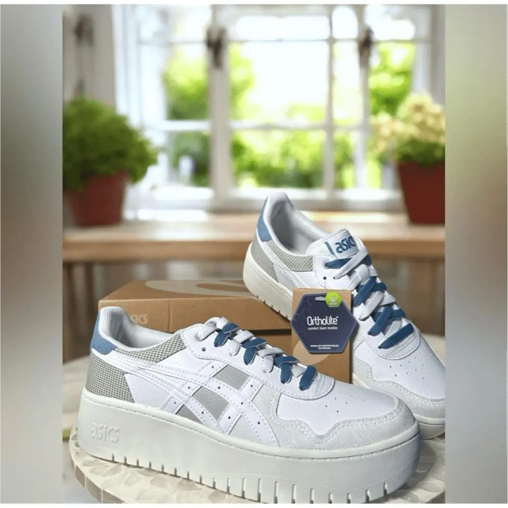 Asics shoes - ASICS Japan S PF Platform Sneakers - White, Exterior: White 1