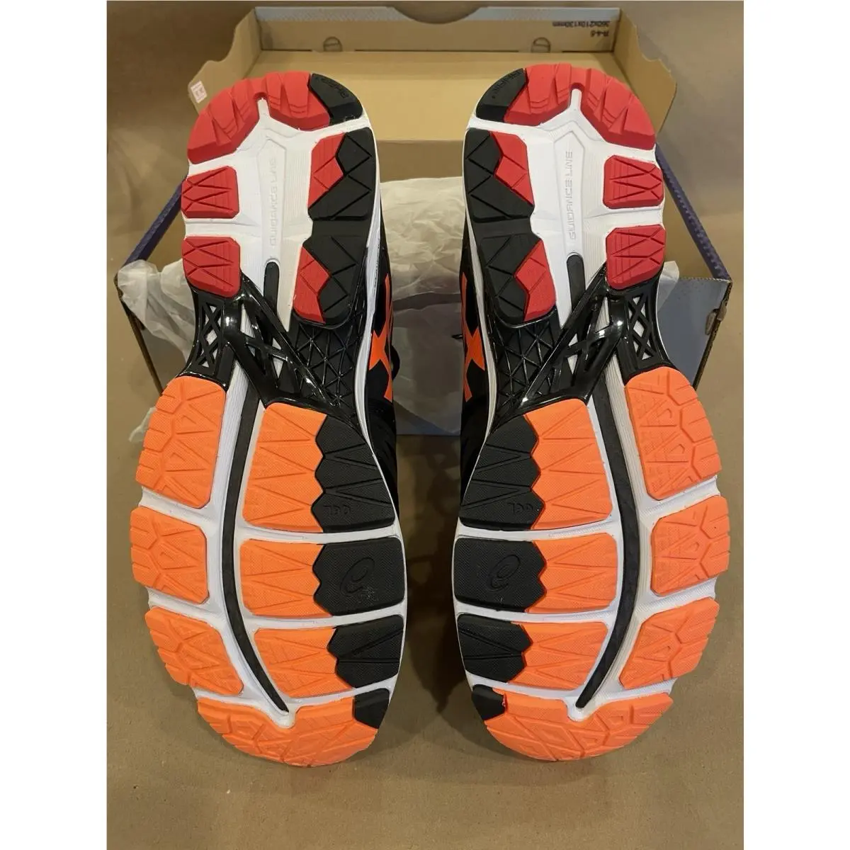 Asics shoes - ASICS GEL-Kayano 23 - T646N9030 - Black, Manufacturer: Hot Orange, Black, Vermilion 0