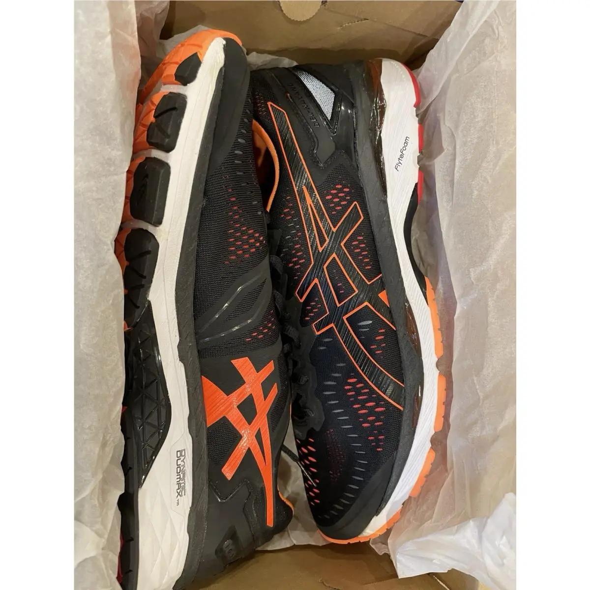Asics shoes - ASICS GEL-Kayano 23 - T646N9030 - Black, Manufacturer: Hot Orange, Black, Vermilion 2